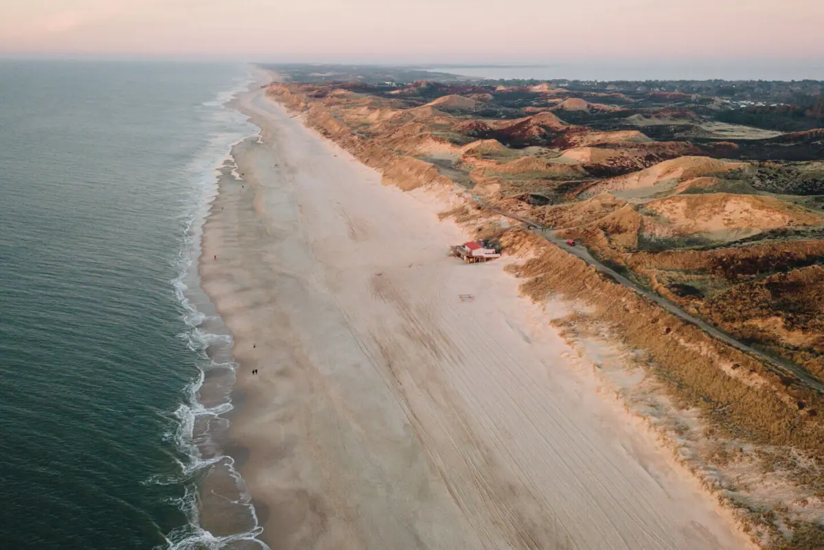Sylt beach with sand and water