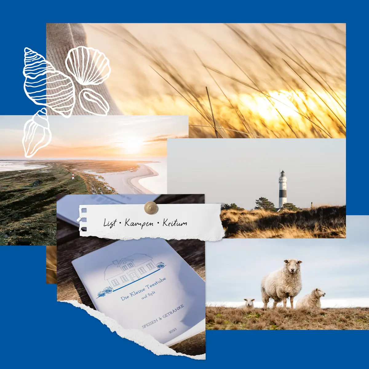 A collage about Sylt