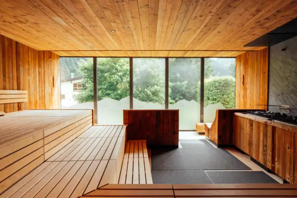 Sauna at the A-ROSA Ifen Hotel Kleinwalsertal