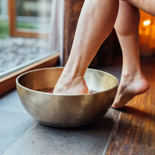 Foot bath at the A-ROSA Ifen Hotel Kleinwalsertal