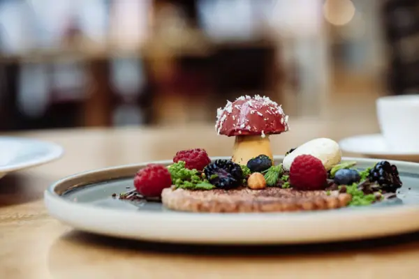 Plate dish at the A-ROSA Gothisches Haus in Wernigerode