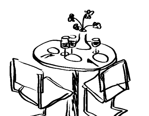 Table Tellerwerk