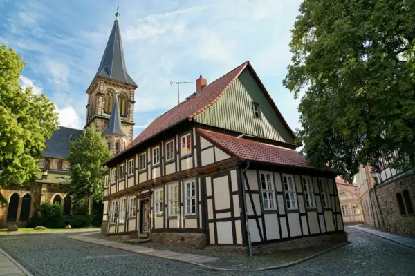 St Sylvestri Collegiate Church in Wernigerode.