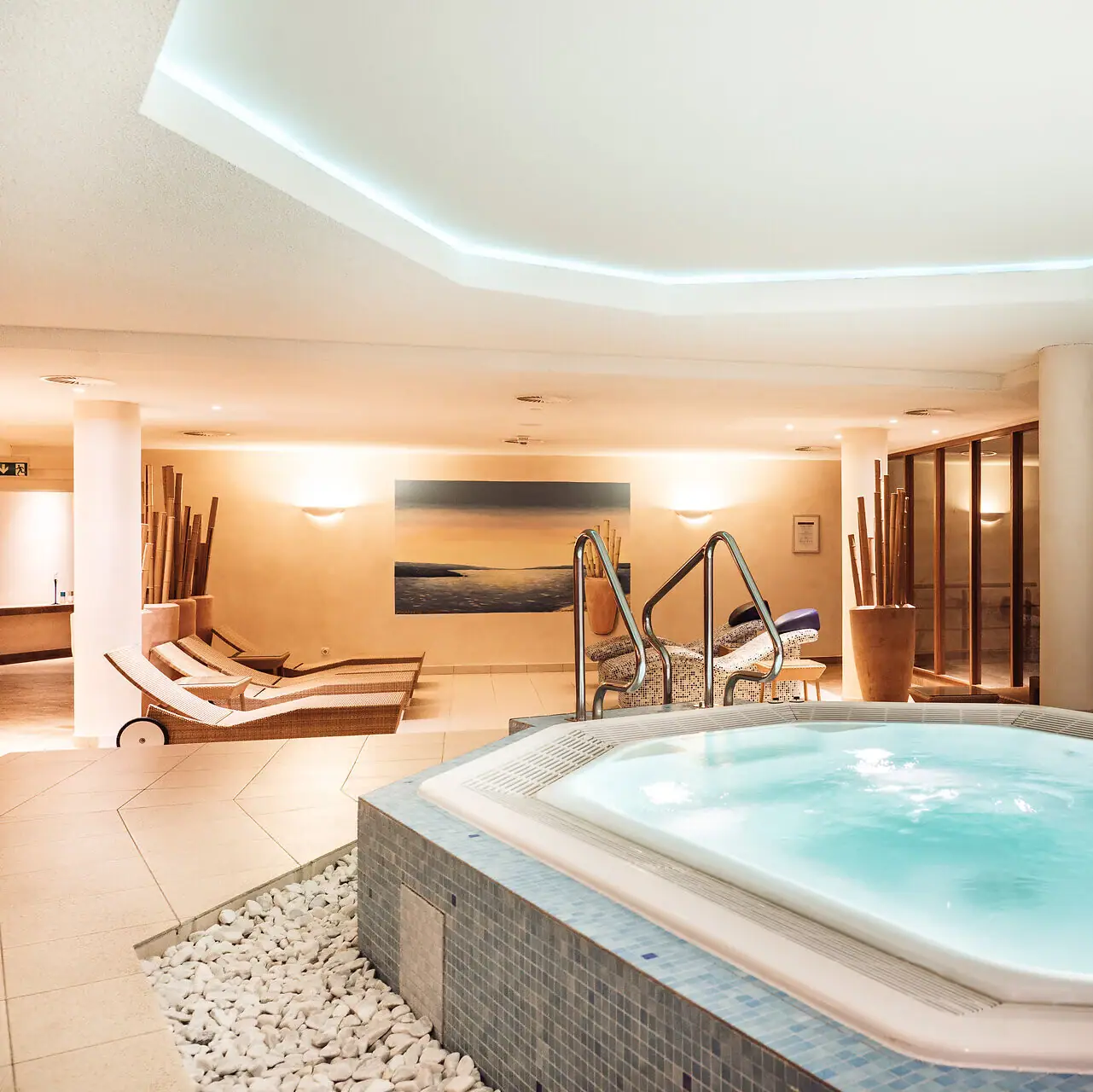 Whirlpool in einem Raum